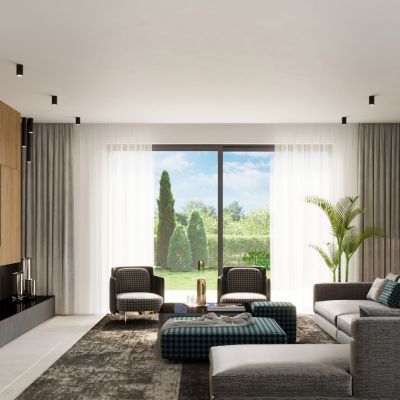 Plafon LAGOS 10 czarny (SL.1000)